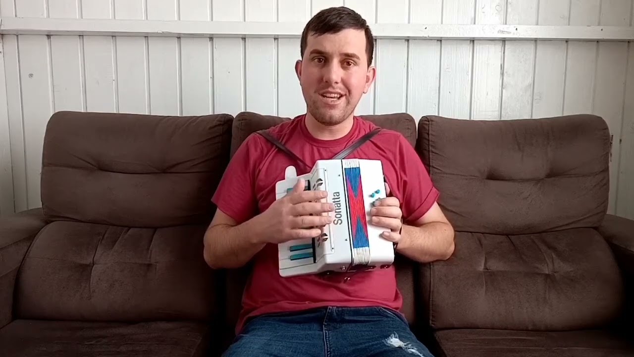 Perigosa e linda - Corpo e Alma - acordeon 8 baixos vídeo aula