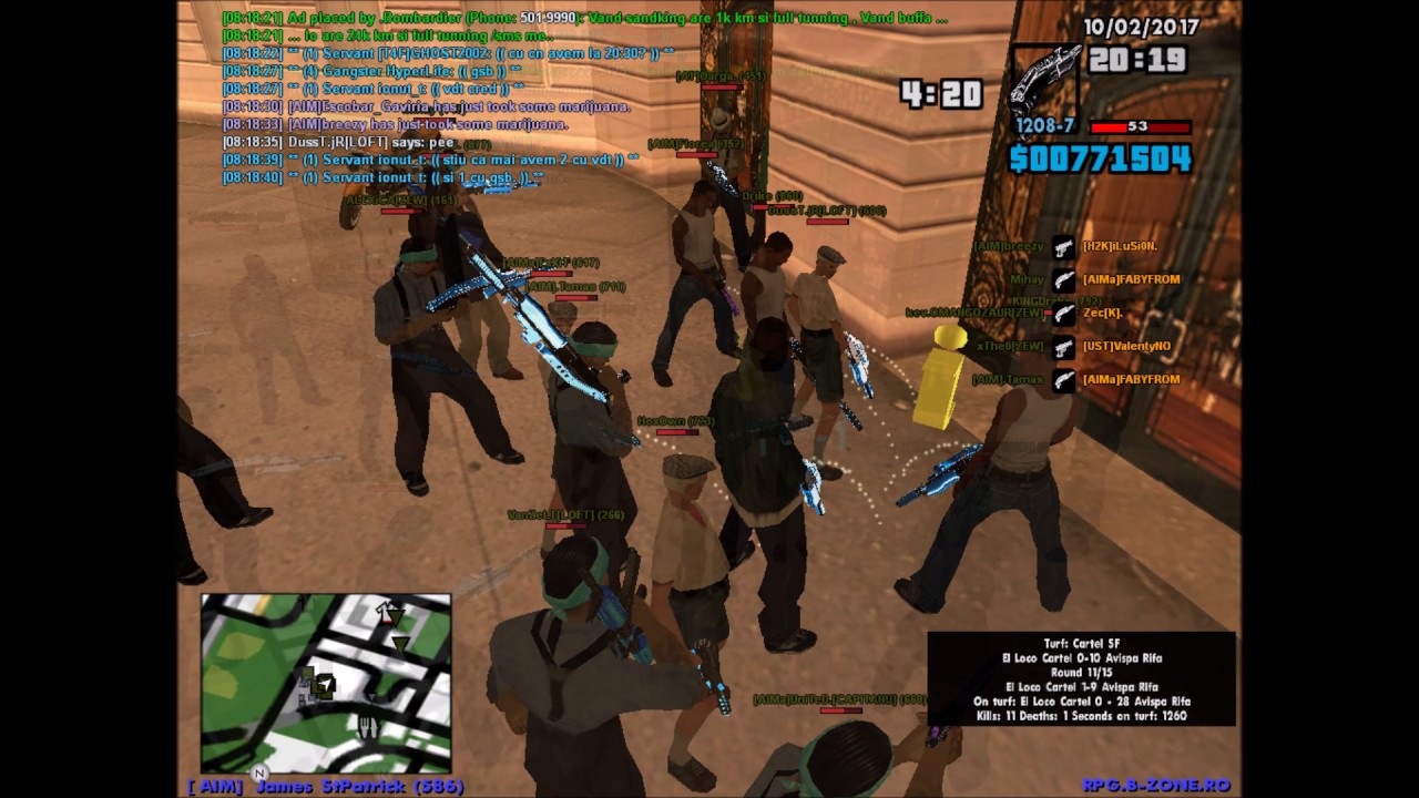 James_StPatrick RPG1 B-zone, Avispa Rifa 69/72 turfs.