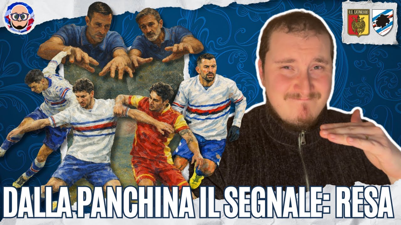 La panchina ha ORDINATO di ARRENDERSI | Pagelle Catanzaro - SAMPDORIA 0-0