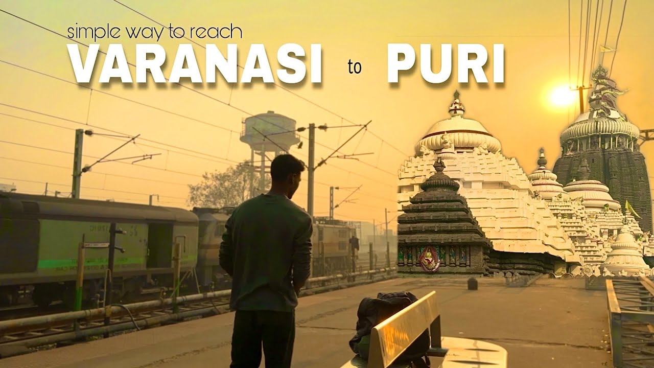 simple way to reach `PURI’ odisha |train journey|