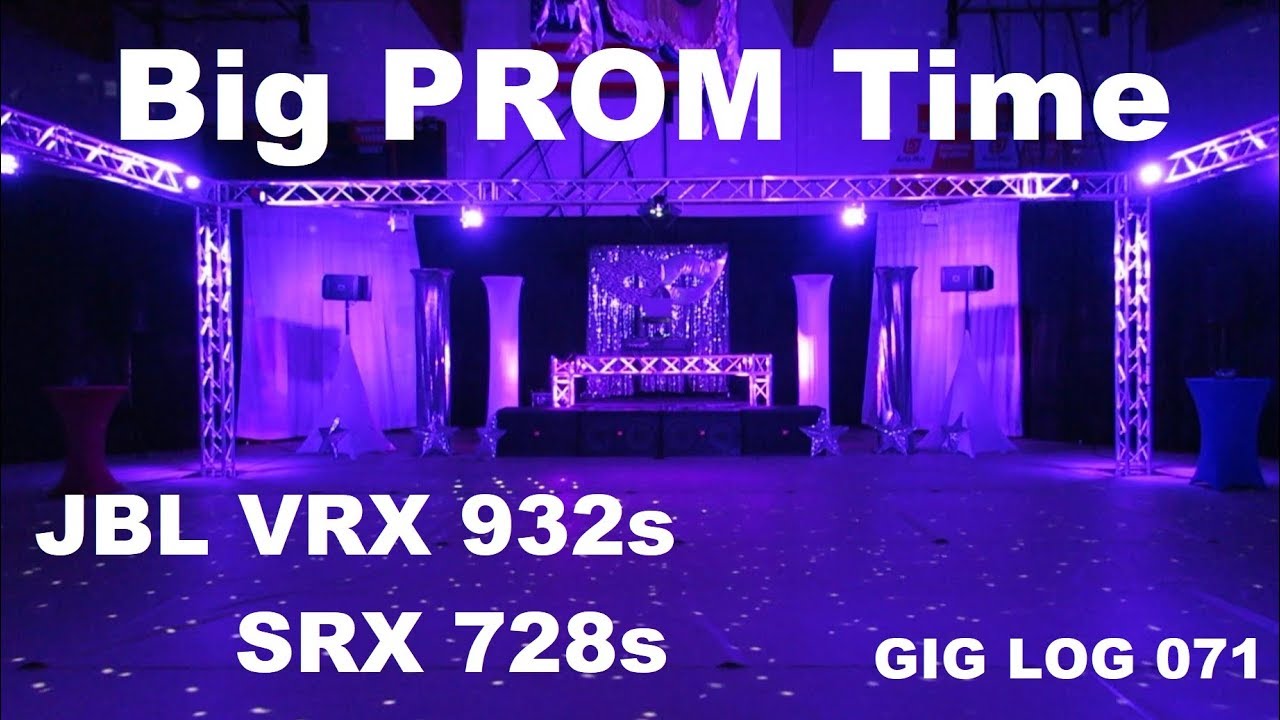 DJ GIG LOG 071 | Выпускной в школе Marietta | Стропильные фермы | JBL SRX 728s | JBL VRX 932Lap
