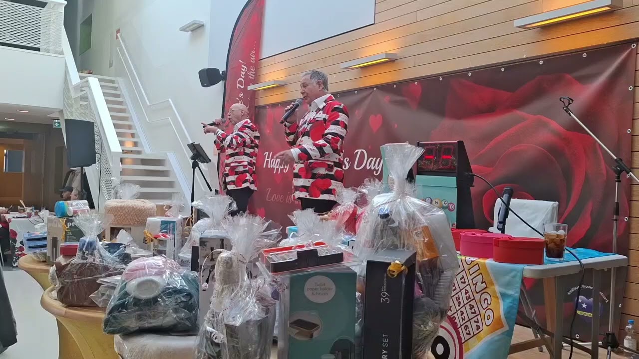 Optreden Duo J  & J  Villa Vonk geluid Tol Service 