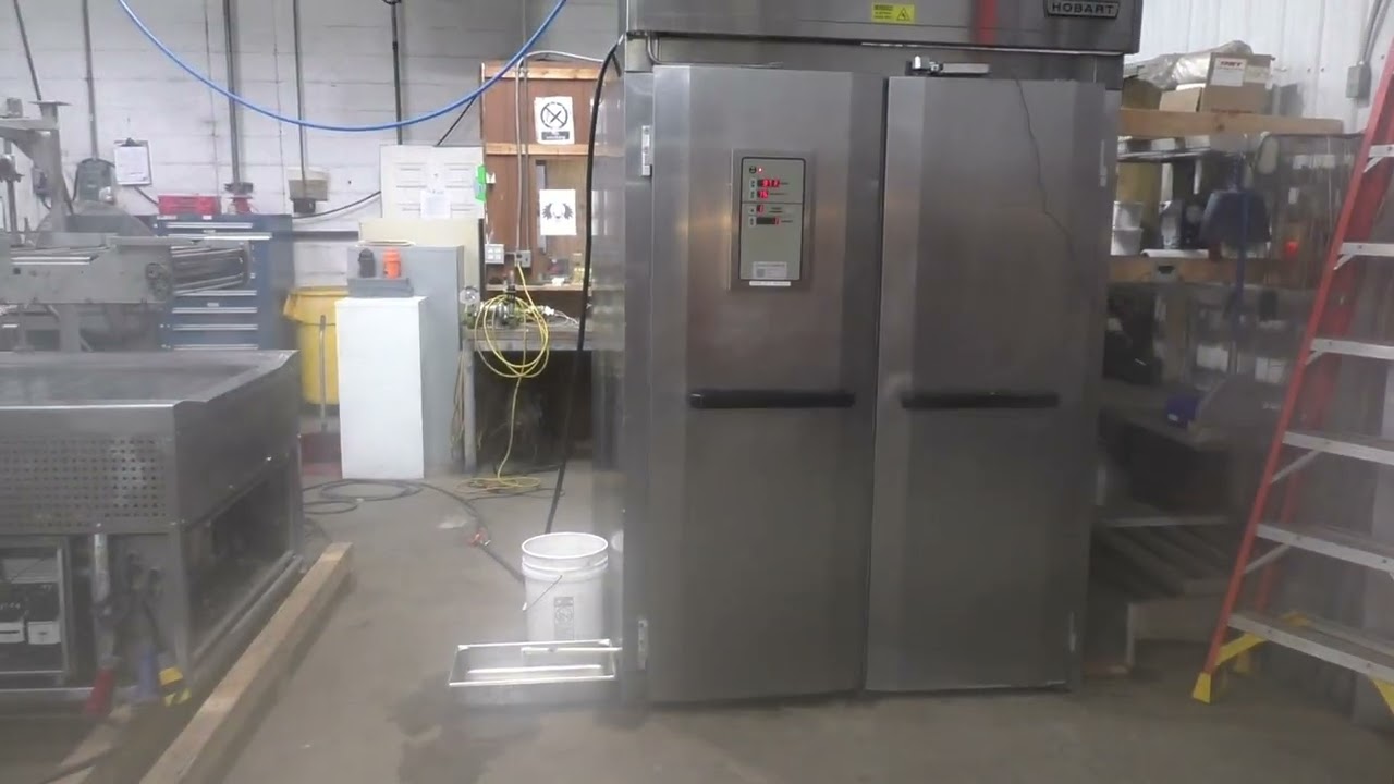 Hobart 2 Door Pass Thru Proofer. Model: HP2 Running.