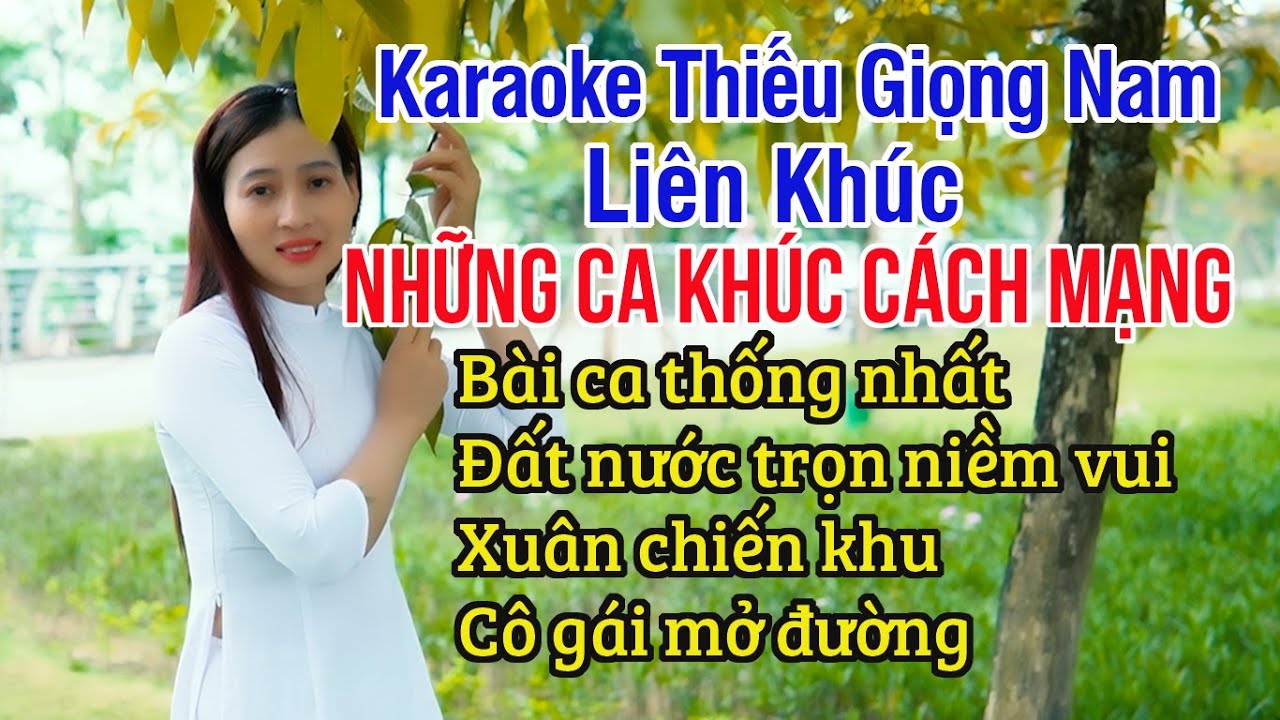 Những Ca Khúc Cách Mạng ✔ Karaoke Thiếu Giọng Nam ► Song Ca Với Ngọc Lan ❖ Thiết TV