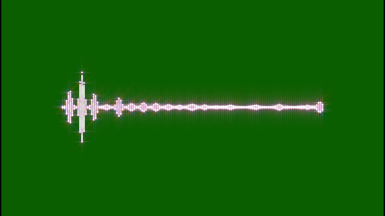 Green screen line audio spectrum | Best green screen line audio spectrum