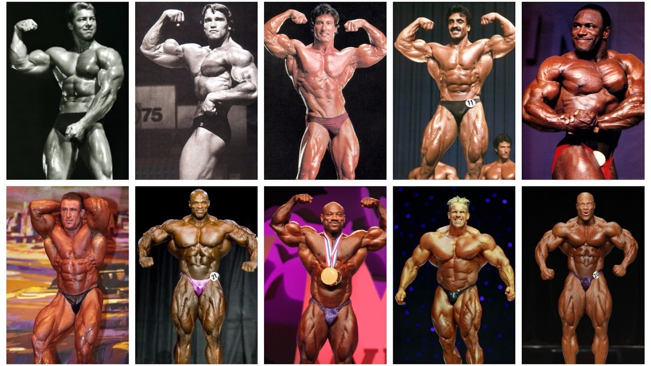ALL-TIME MR. OLYMPIA WINNERS 1965-2016