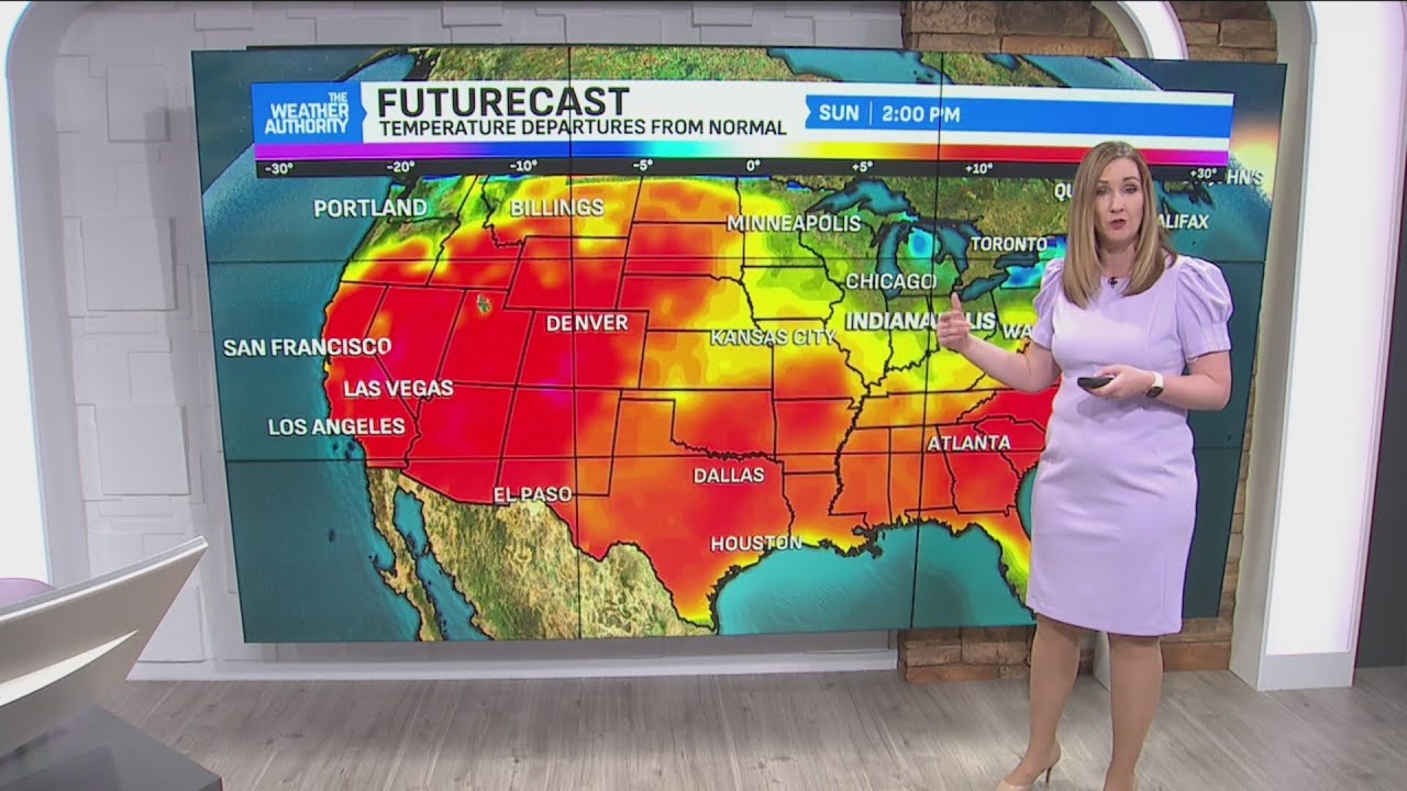 Weather in transition as spring arrives