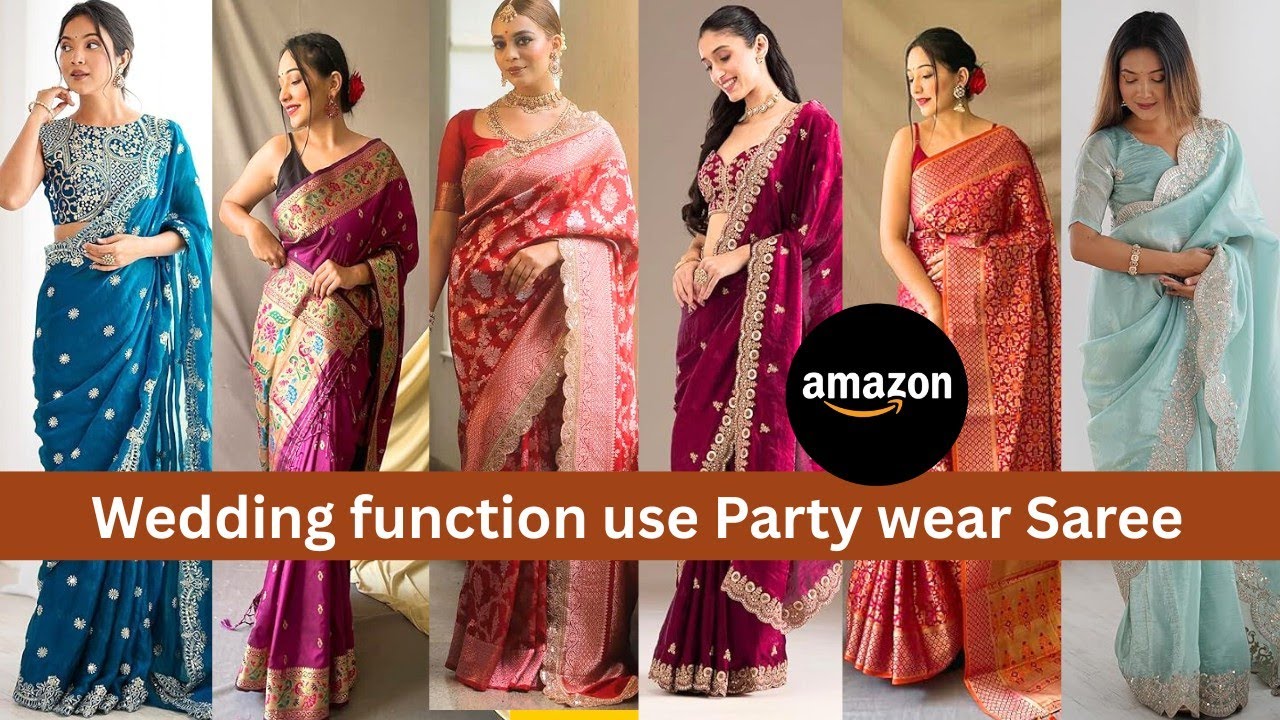 Reception to Mehendi: Party Wear Saree Haul 👰‍♀️ Complete Wedding Collection | Affordable & Stunning