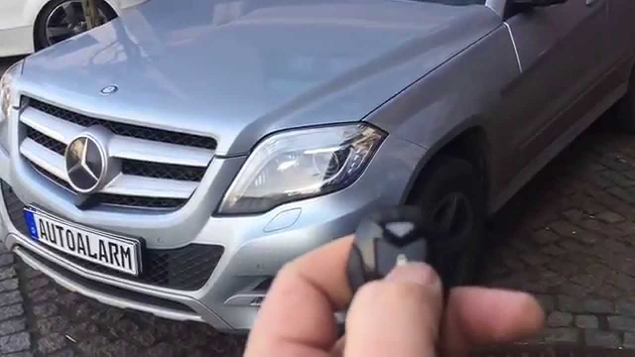 Viper Autoalarm Radarsensor 508A Mercedes GLK Montage in Berlin bei Autoalarm-berlin.de