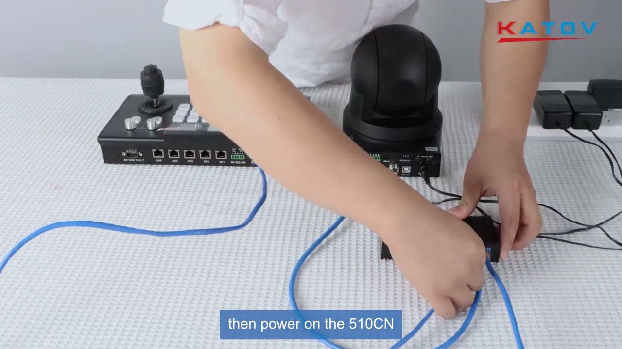 How to use KATO 510CN ndi joystick controller