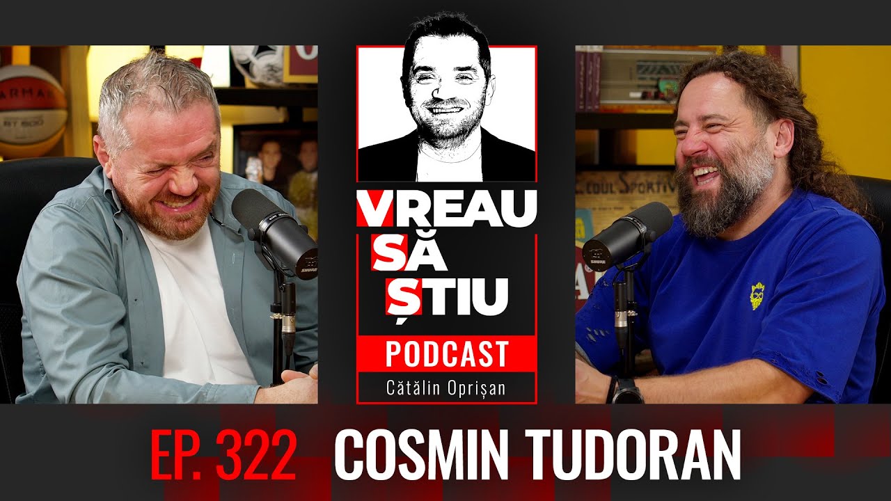 COSMIN TUDORAN: ”Îmi ziceau Ben Johnson! Alergam cu Gabi Szabo!” | VREAU SĂ ŞTIU Episodul 320