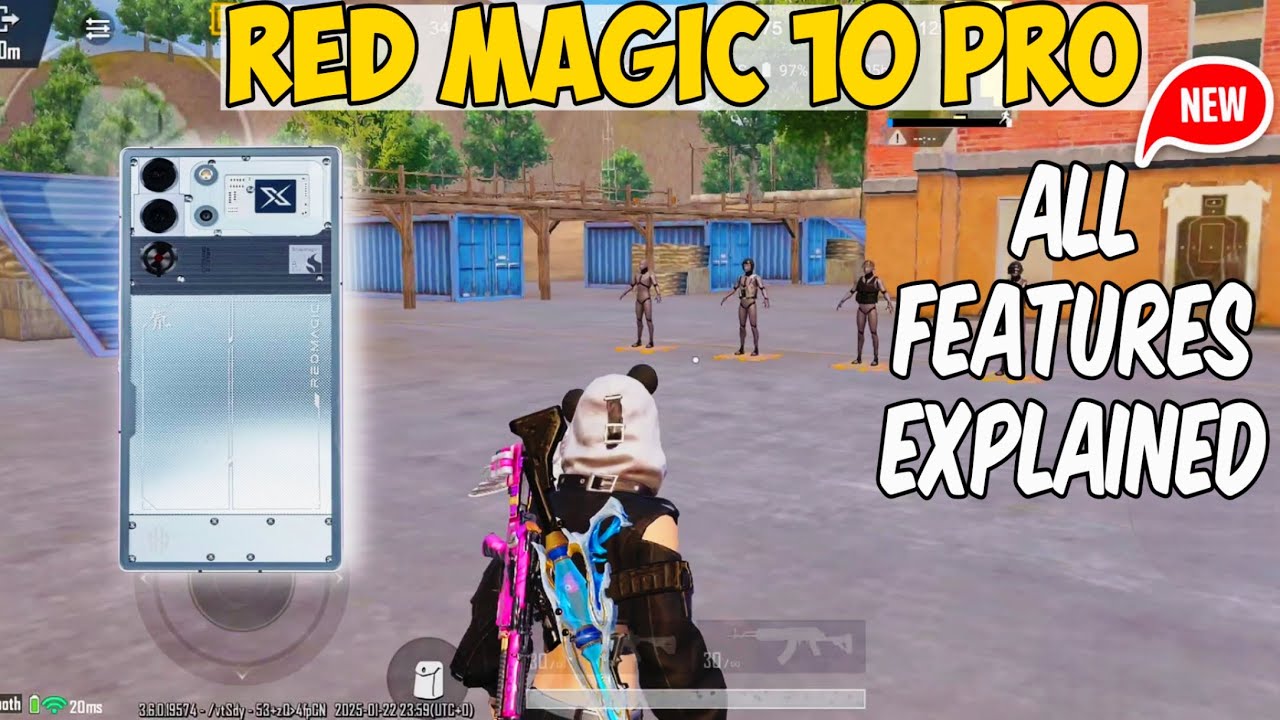 RED MAGIC 10 PRO ALL FEATURES EXPLAINED 🔥 AI TRIGGERS | SUPERIOR PIC QUALITY | FREE DISPLAY