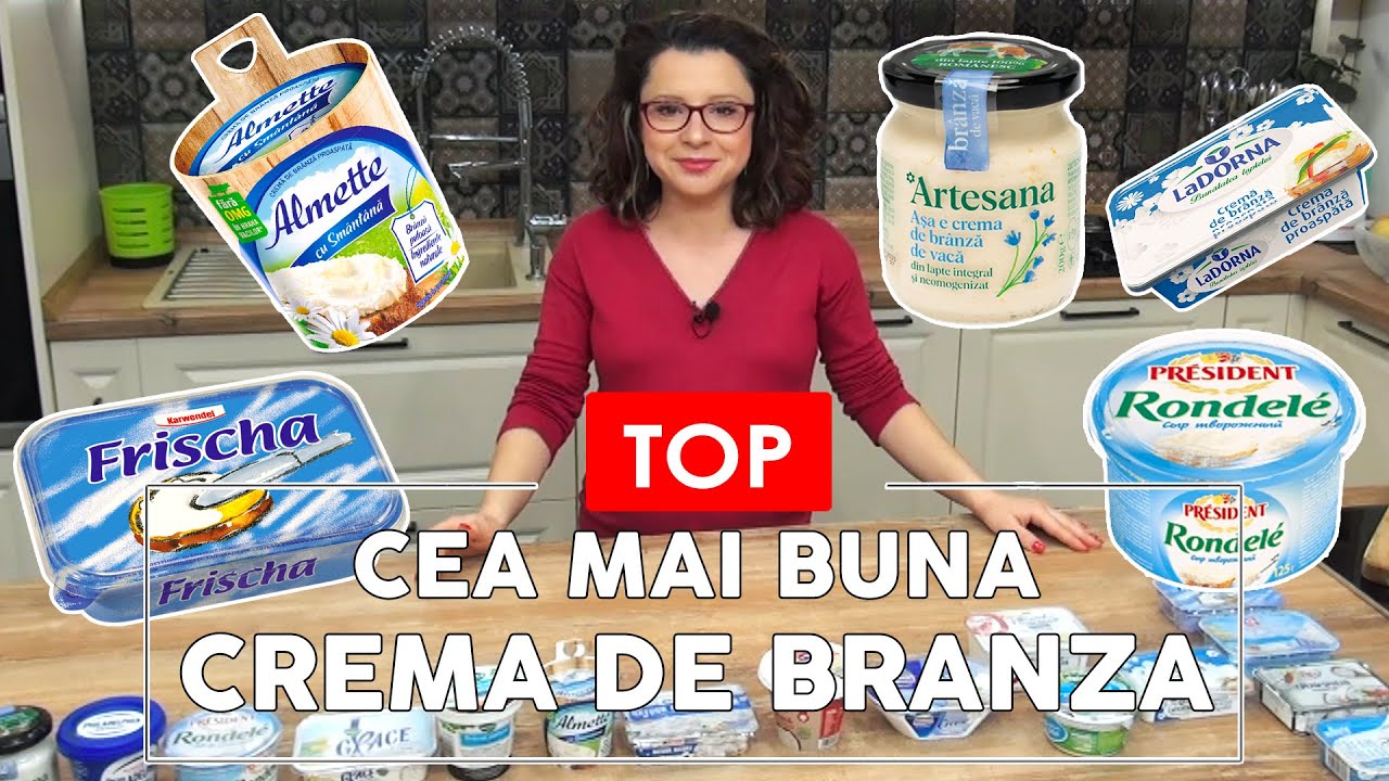 TU ȘTII CE MĂNÂNCI? - Cea mai bună CREMĂ DE BRÂNZĂ din SUPERMARKET - Food Test