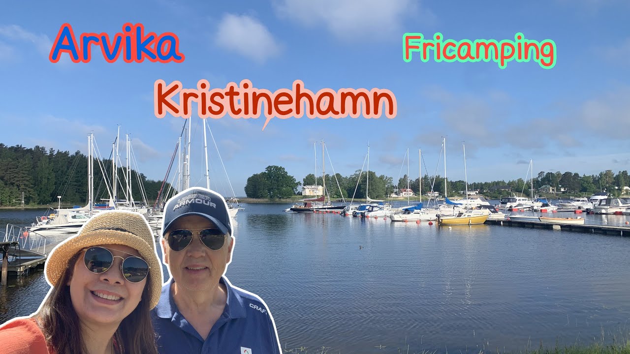 Tur til Vänern rundt i Sverige del.1 Arvika, Kristinehamn fricamping