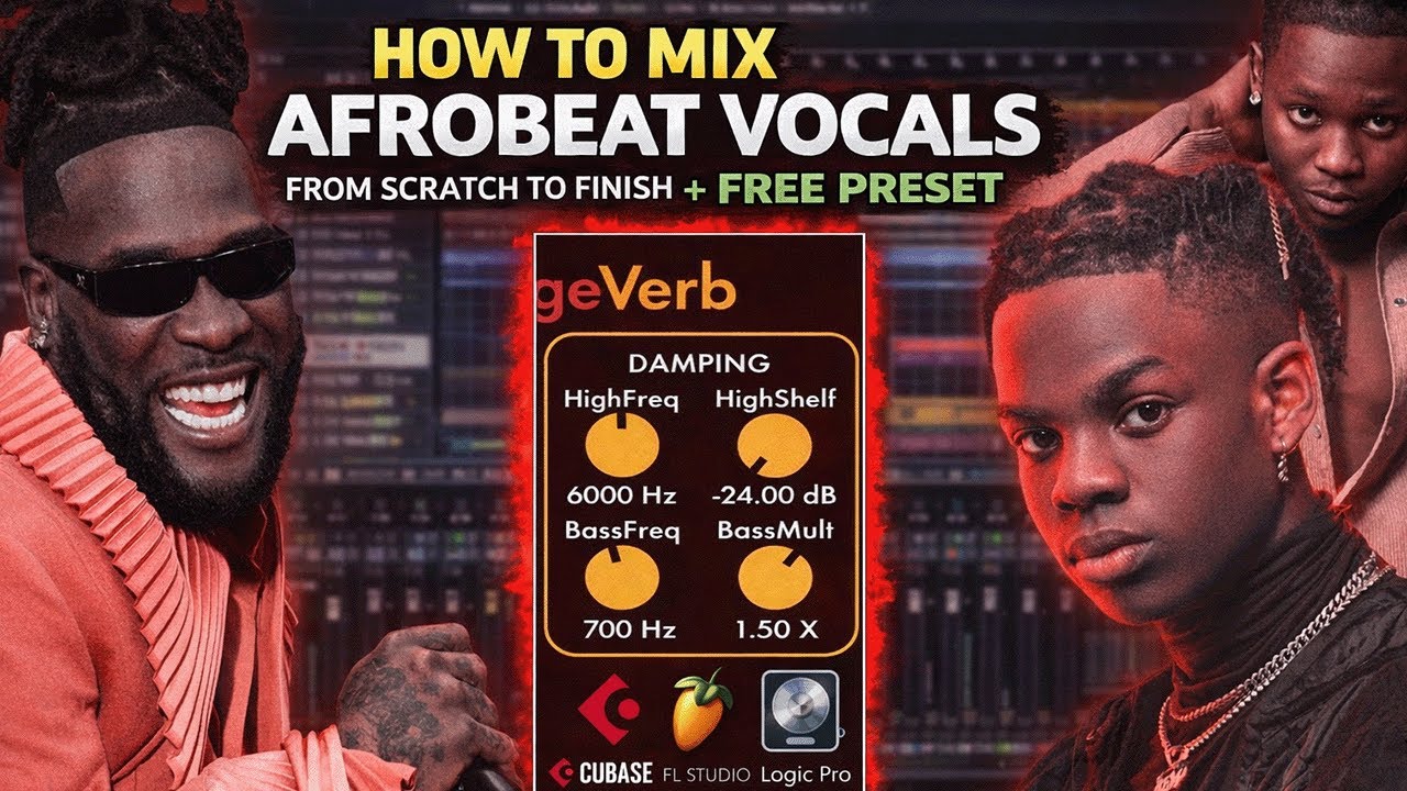 Step by Step Guide on How to mix afrobeat vocals + Free Template