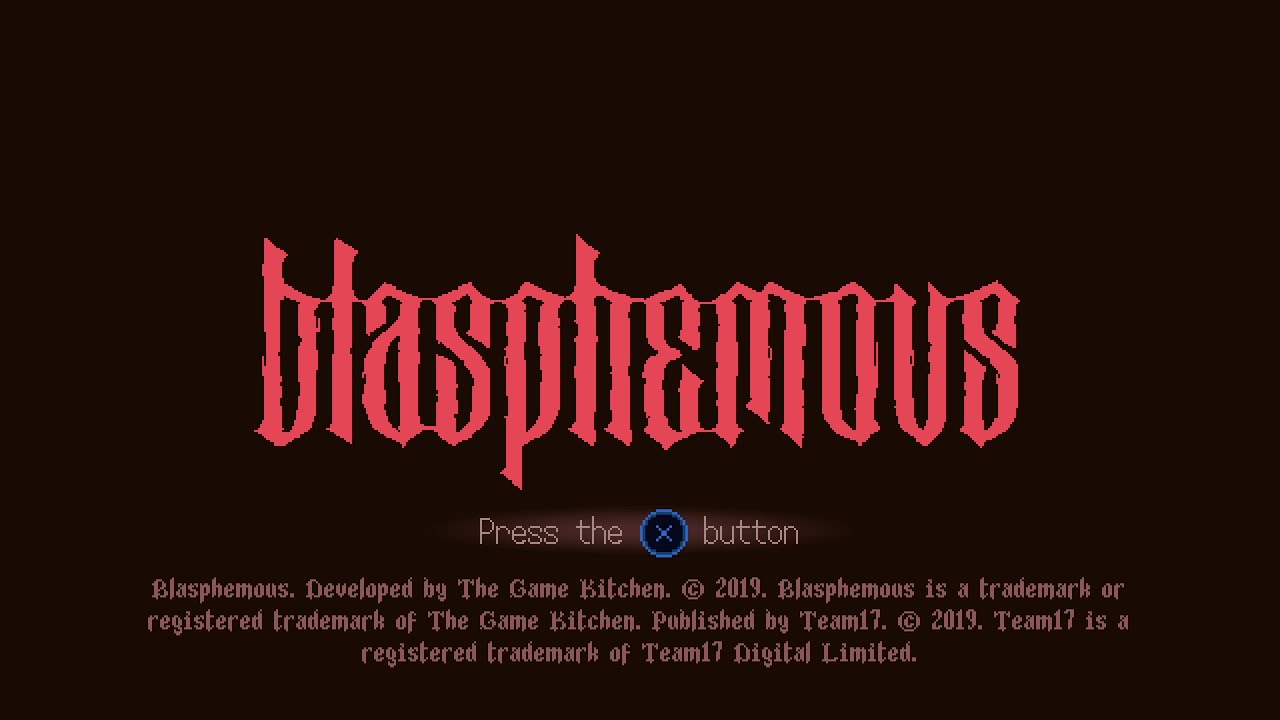 Blasphemous ブラスフェマス　初見プレイがんばります💕