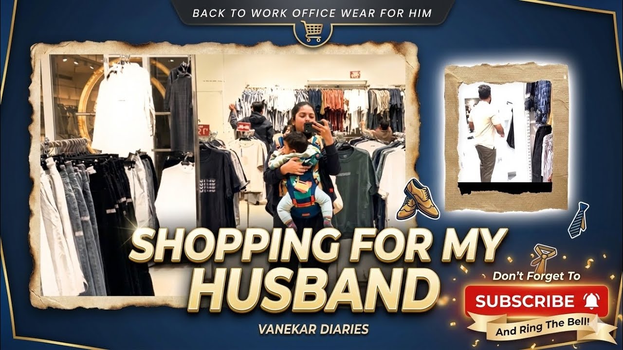 Back to Office Shopping at Zudio | Husband’s Corporate Comeback 💼🛍️