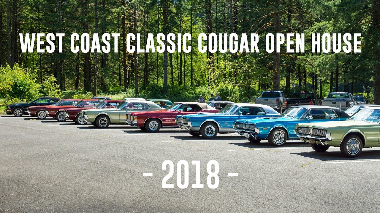 West Coast Classic Cougar Open House 2018 - Show, Cruise, and Prizes!