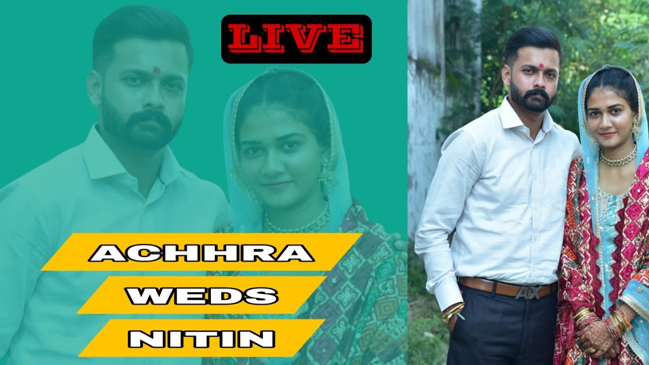 Live Wedding Ceremony Achhra Weds Nitin On. 04/02/2026.Video By. Gogi Studio Thaliwal. M. 9816629503