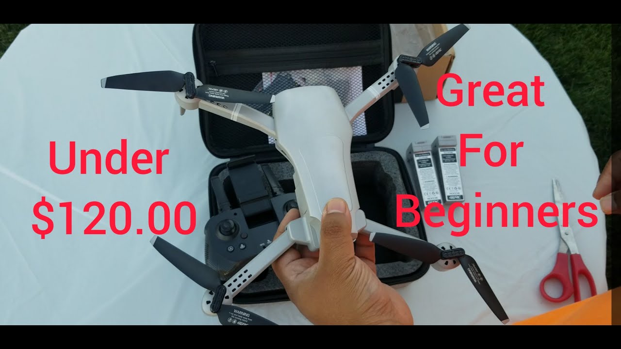 Nocchi 4DRC F3 4K GPS Drone Unboxing Review Best Drone Under $120