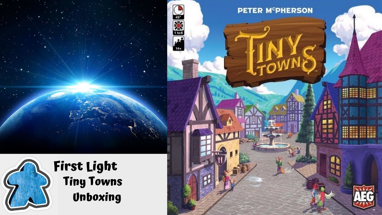 First Light - Tiny Towns Unboxing
