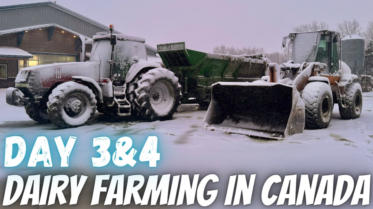 Hauling Through The Snow Storm!