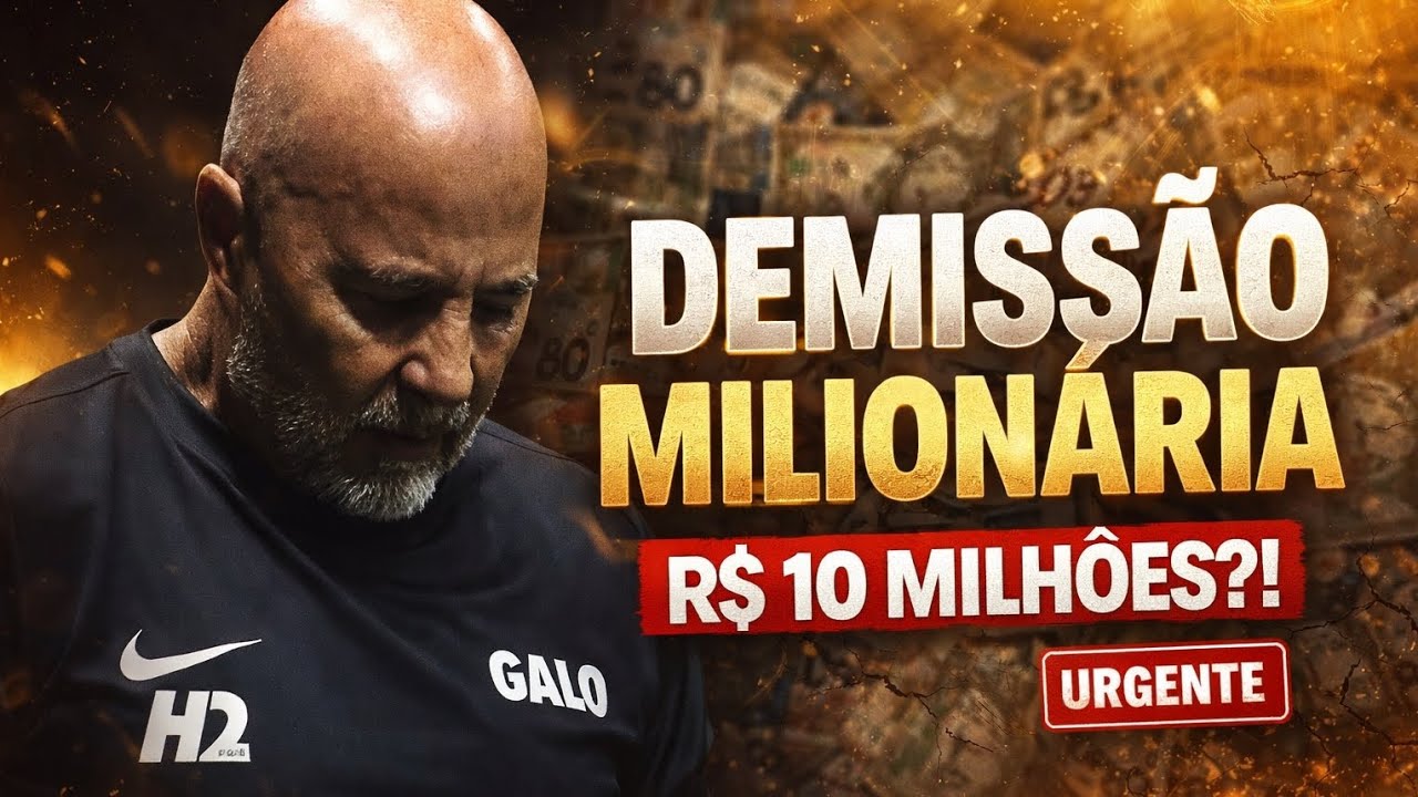 BOMBA NO GALO! Sampaoli Demitido e Multa de R$ 10 MILHÕES Abala 2026! 💣🐔