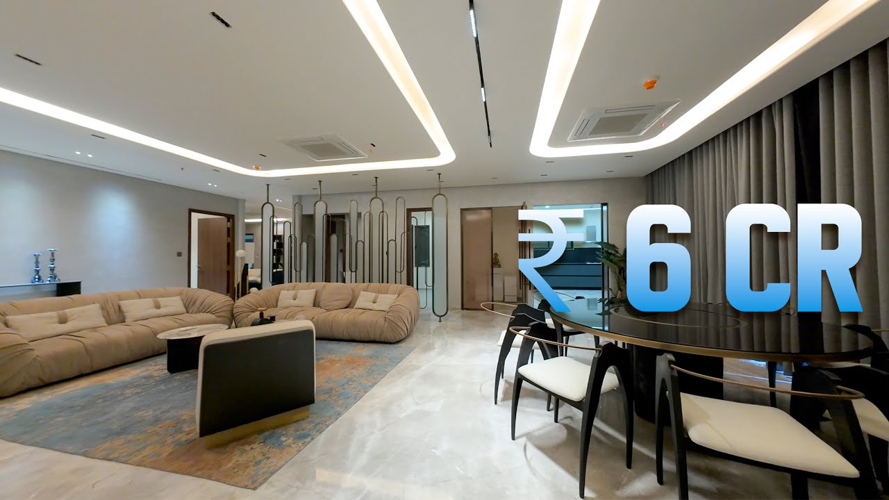 ₹6CR Premium 4BHK Apartment Tour | Guest Room + Sky Deck | Hyderabad Real Estate