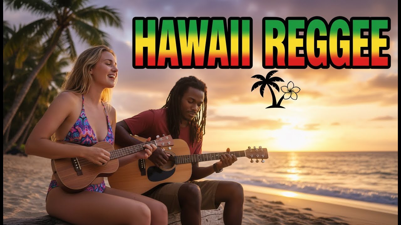 🌊 Aloha Reggae Lounge – Hawaiian Chill for Peace & Happiness 🌺