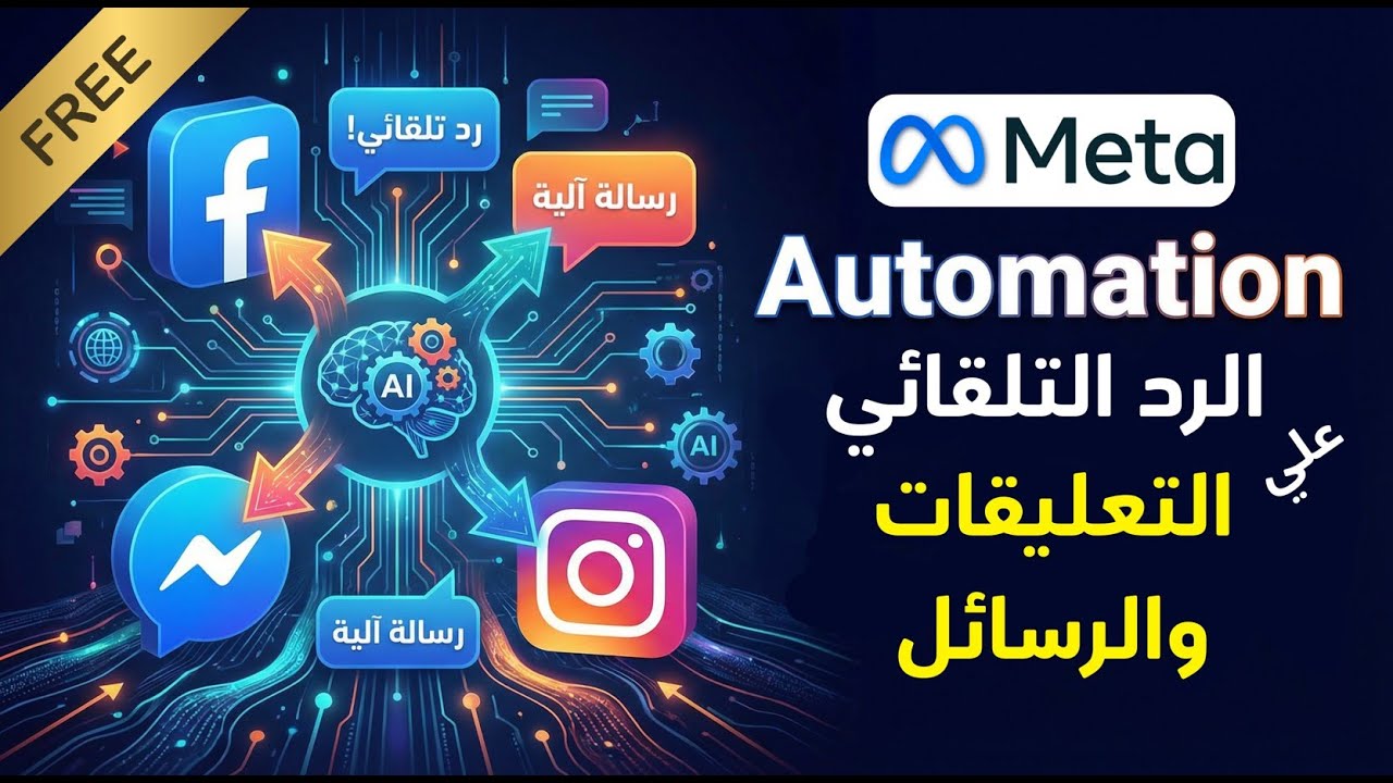 شرح Meta Automation خطوة بخطوة الرد التلقائي على الرسائل والتعليقات | مجانآ