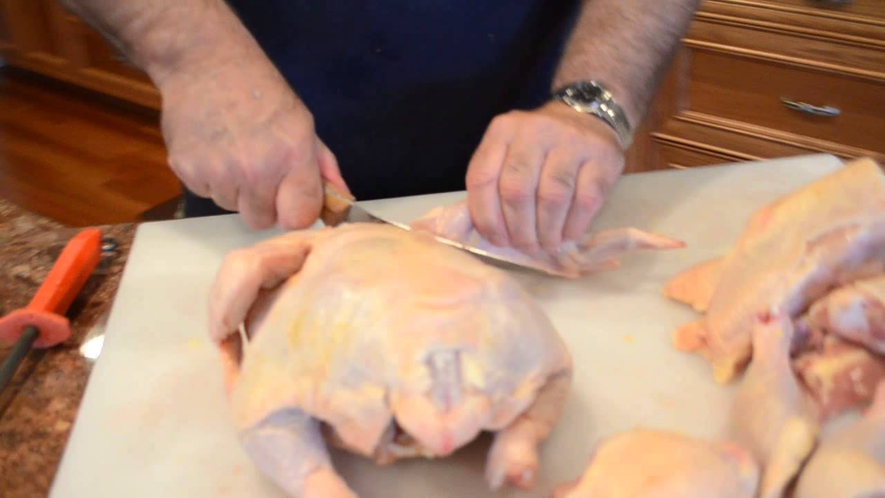 How to cut up a whole chicken