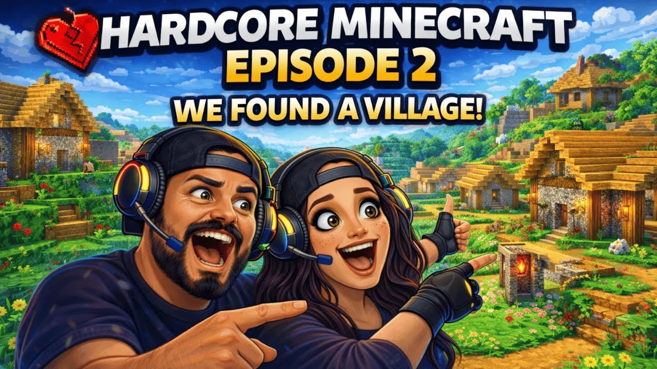 This Village Might Save Us - Minecraft Hardcore ep2