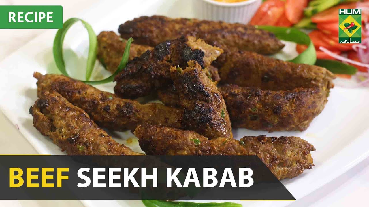 How To Make Beef Seekh Kabab? Dawat | Abida Baloch | Desi Food