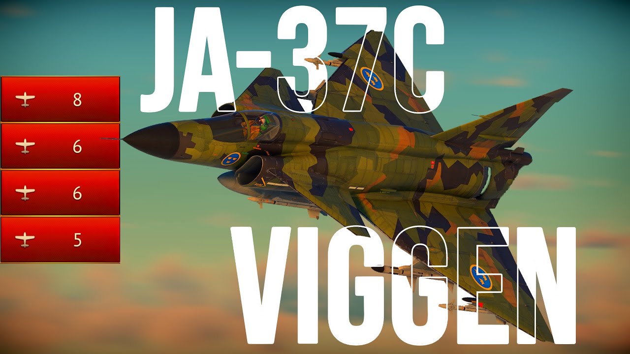 The Best 3rd Gen Delta Wing | JA-37C Viggen | War Thunder
