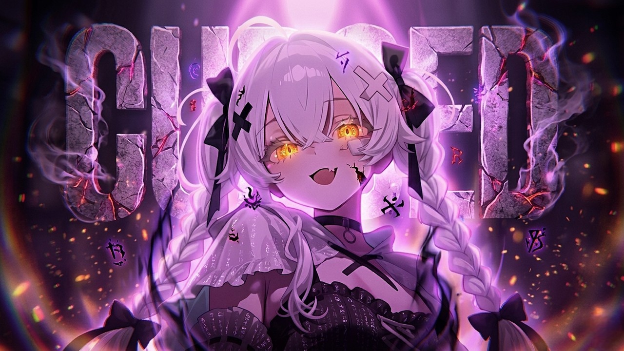 Ashunite - Cursed [Visualizer + Lyrics]
