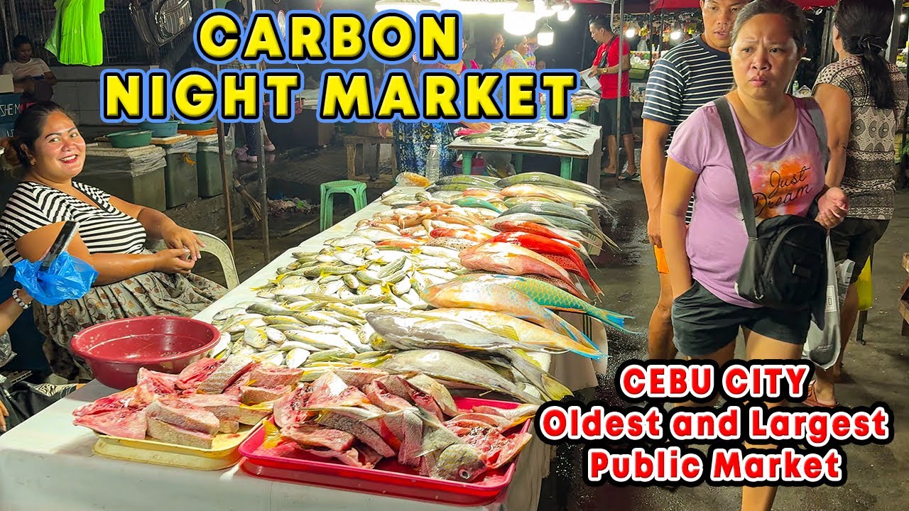 CARBON NIGHT MARKET | New Look of the Largest Street Foods and Public Market in CEBU CITY |