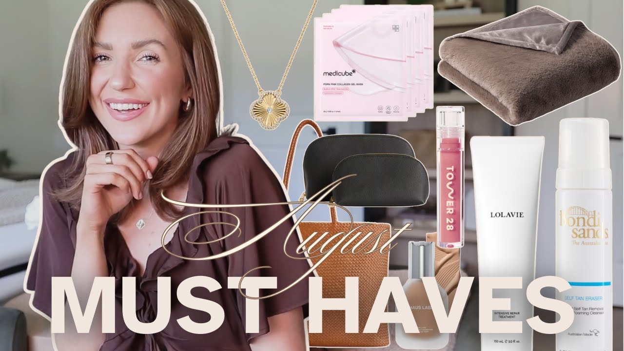 Products I'm OBSESSED WITH right now! | Current Favorites 2025 | August Monthly Favorites #favorites