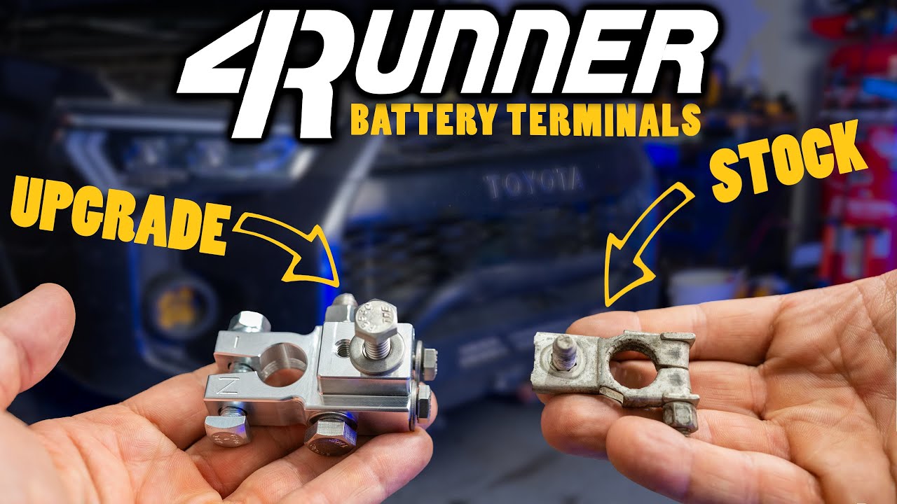 4Runner Battery Terminal UPGRADE!! SDHQ Billet Battery Terminals