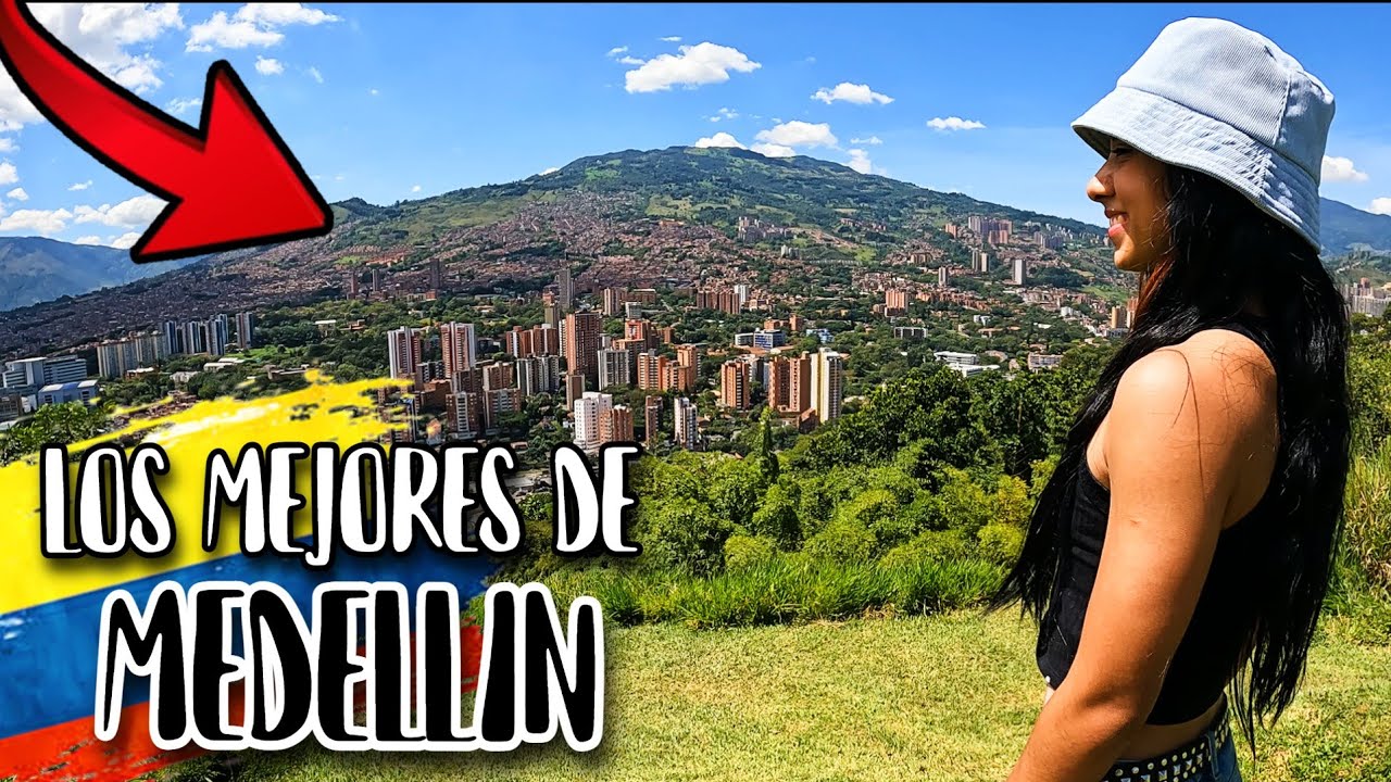 Los MIRADORES MÁS INCREIBLES de La CIUDAD DE MEDELLIN😱 #colombia #medellin