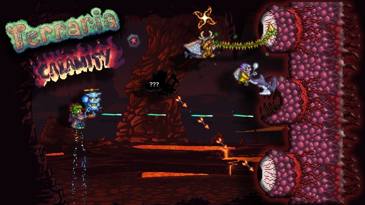 Переход в хардмод - 4 человека Calamity, Death Mode.