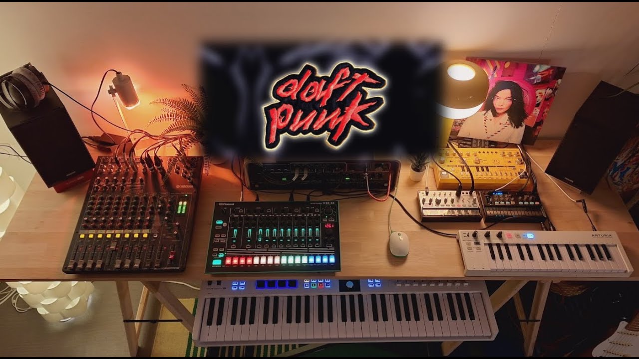 Daft Punk - Fresh (Live Hardware Cover) | Roland TR-8, Behringer MS-1, Alesis 3630