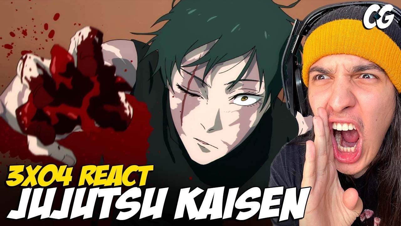 MAKI VS CLÃ ZENNIN FOI INCRÍVEL!! QUE MASSACRE!🔥 - React Jujutsu Kaisen EP 4 temp 3