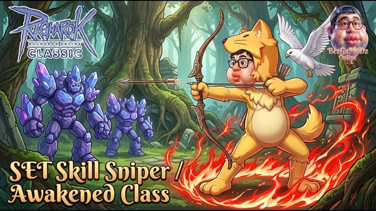 Status & Skill Awakened Sniper #BerGaMoDz #Ragnarok Classic #GGT