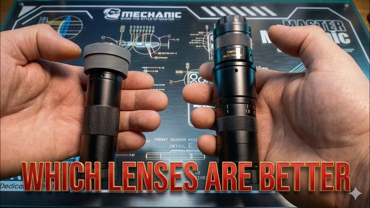 Digital microscope lenses comparison