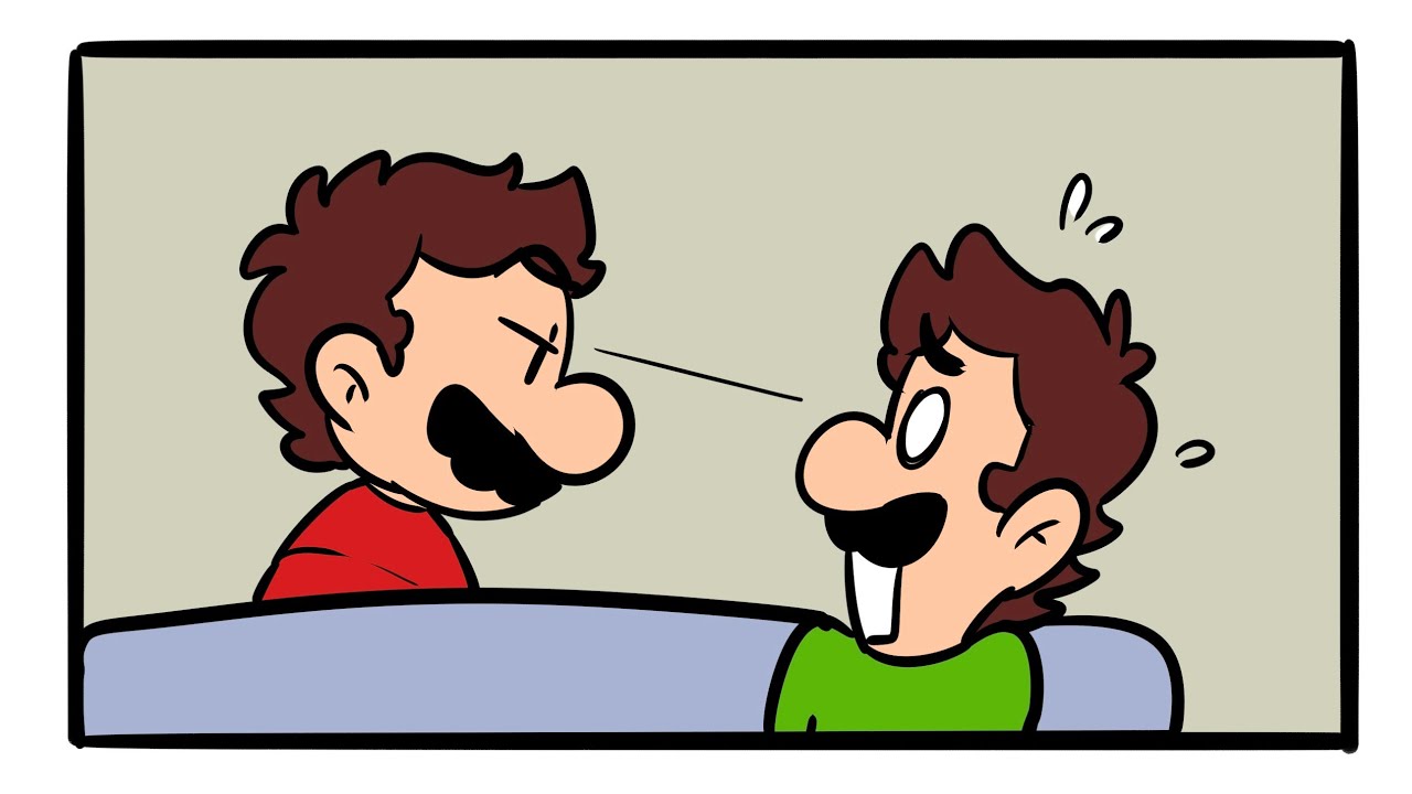 Super Marios Bros Comic dub by caroline.draws.stuff on Instagram & Tumblr
