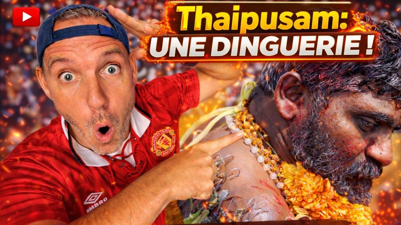 VLOG Thaipusam : Jamais vu une folie pareille de tout ma vie ! Malaisie