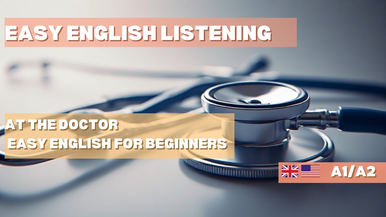 At the Doctor 🩺 | Useful English Phrases & Health Vocabulary (A1–A2)