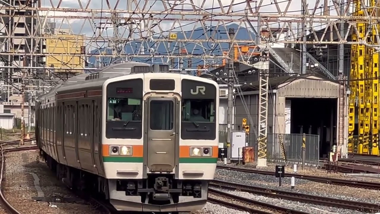 【列車接近警報】まるでUVB-76風の、高崎駅の列車接近警報（パトライト製音源）