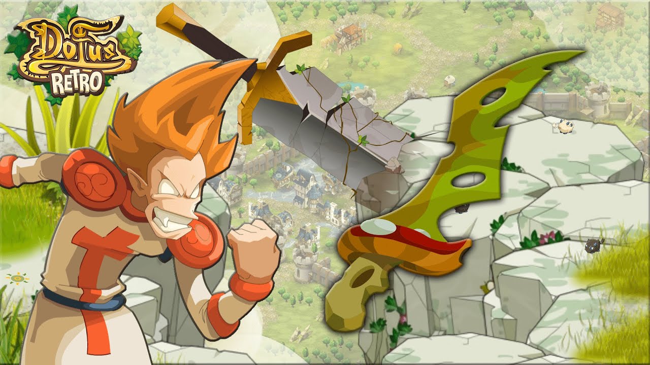 Des grands coup de Lopo de iop ⚡💧 PVP Dofus Retro