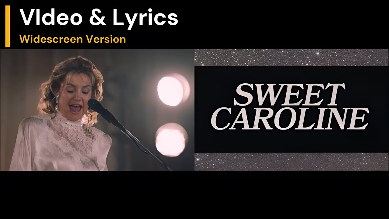 Hugh Jackman and Kate Hudson - Sweet Caroline (Video & Lyrics Widescreen 4K) From Song Sung Blue